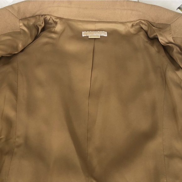 NWT Michael Kors 3/4 sleeve belted wool jacket blazer - Picture 11 of 11